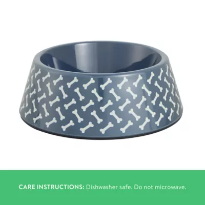 Product Top Paw® Bones Melamine Dog Bowl, 24 oz