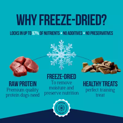 Product Stewart Freeze Dried 3 Flavors in 1 Tub Dog Treats 9 OZ