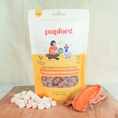 Product Pupford Chicken and Sweet Potato Crunchies Dog Treats 5 OZ