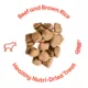 Product Pupford Beef and Brown Rice Crunchies Dog Treats 5 OZ