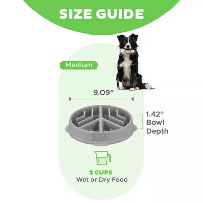 Product Outward Hound Fun Feeder Slow Bowl Peace