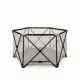Product Carlson Pet Products Deluxe Gray Six Panel Pet Pen with Canopy