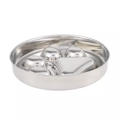 Product Top Paw® Stainless Steel Slow Feeder Dog Bowl