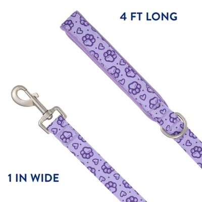 Product Top Paw® Paw Print Dog Leash - 4 Ft