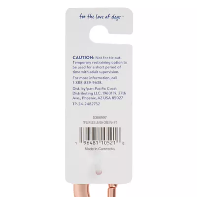 Product Top Paw® Green Leaves Dog Leash