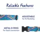 Product Top Paw® Retro Striped Dog Collar