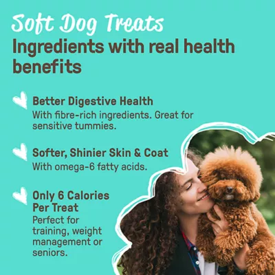 Product COOKIE PAL Dog Treats Birthday Cake Soft Baked Bites