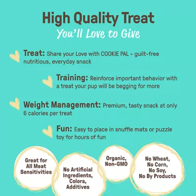 Product COOKIE PAL Dog Treats Birthday Cake Soft Baked Bites