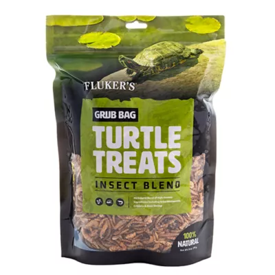 Product Fluker's Turtle Treats Grub Bag Insect Blend