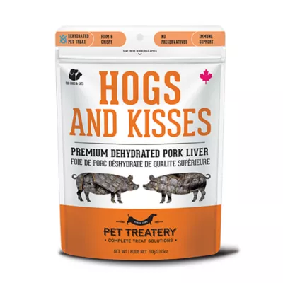 Product PET TREATERY Dog and Cat Treats - Dehydrated Pork Liver, 90g