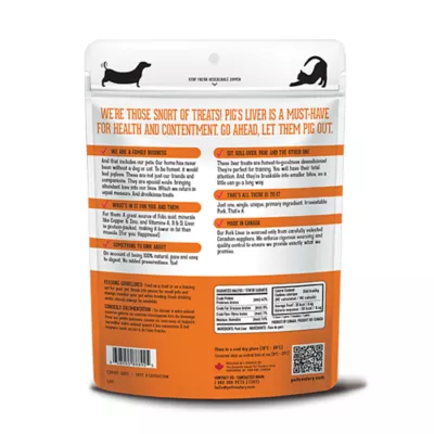 Product PET TREATERY Dog and Cat Treats - Dehydrated Pork Liver, 90g