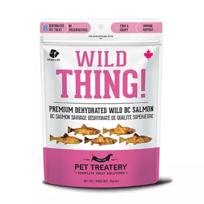 Product PET TREATERY Dog and Cat Treats - Dehydrated Wild BC Salmon, 85g