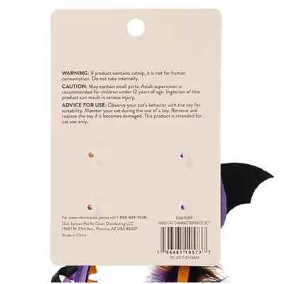 Product Thrills & Chills® 2-Count Plush Set Cat Toys with Catnip