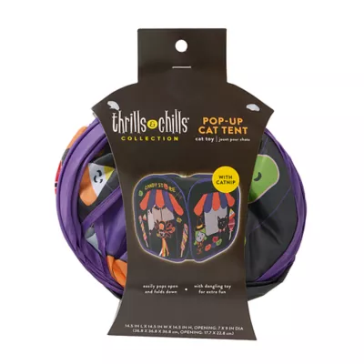 Product Thrills & Chills® Halloween Cat Pop-Up Tent