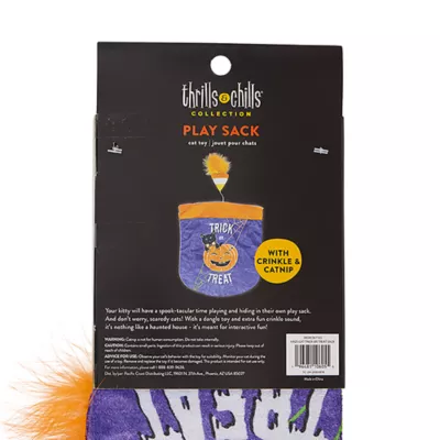 Product Thrills & Chills® Halloween Play Sack for Cats