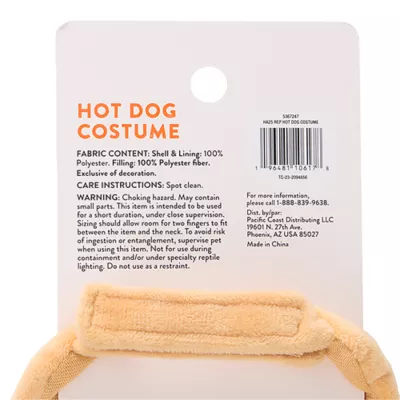 Product Thrills & Chills® Hot Dog Reptile Costume