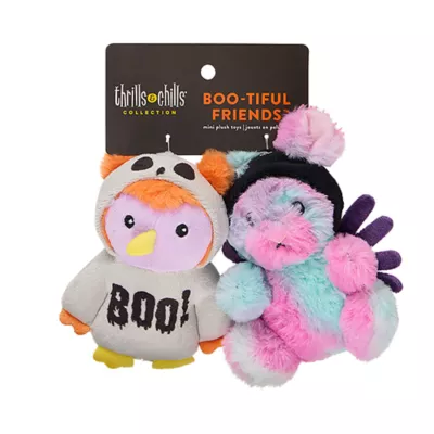 Product Thrills & Chills® Squeaker Plush Owl & Mouse Dog Toys - 2 PK