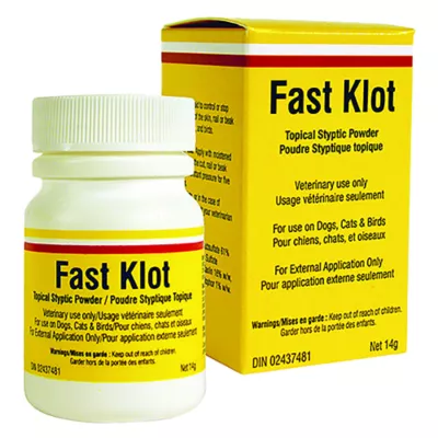 Product Klot Fast Topical Styptic Powder for Minor Bleeding Control for Dogs, Cats & Birds