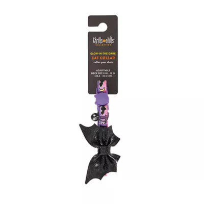 Product Thrills & Chills® Bat Cat Collar