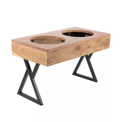 Product Top Paw® Adjustable BPA Free Double Diner with 2 Bowls