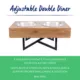 Product Top Paw® Adjustable BPA Free Double Diner with 2 Bowls