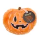 Product Thrills & Chills® Flattie Pumpkin Dog Toy with Squeaker and Crinkly Sounds