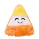 Product Thrills & Chills Flattie Candy Corn Dog Toy with Squeaker & Crinkly Sounds
