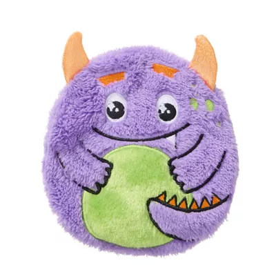 Product Thrills & Chills® Flattie Purple Monster Dog Toy with Squeaker & Crinkly Sounds