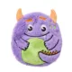 Product Thrills & Chills® Flattie Purple Monster Dog Toy with Squeaker & Crinkly Sounds