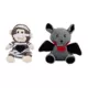 Product Thrills & Chills® Squeaker Bat & Monkey Plush Dog Toys - 2 PK