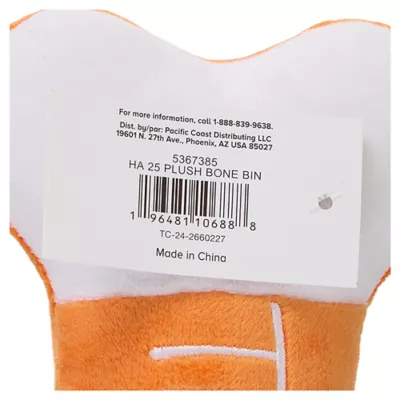 Product Thrills & Chills® Squeaker Plush Bone Dog Toy