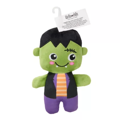Product Thrills & Chills® Squeaker Plush Frankenstein Dog Toy
