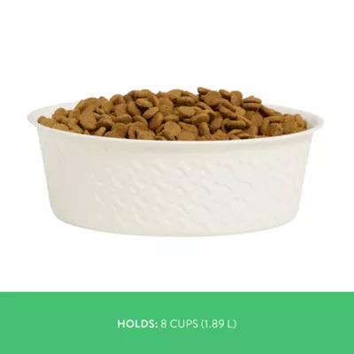 Product Top Paw® Embossed Bone Dog Bowl