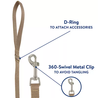 Product Top Paw® Core Khaki Dog Leash - 6 Ft