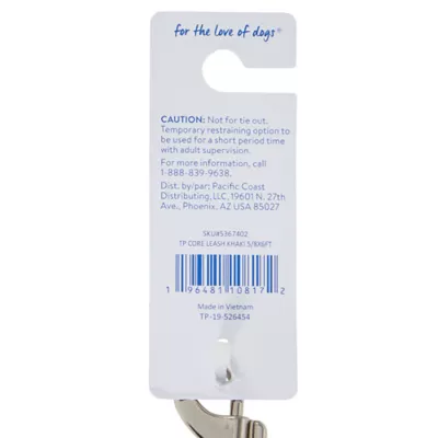 Product Top Paw® Core Khaki Dog Leash - 6 Ft