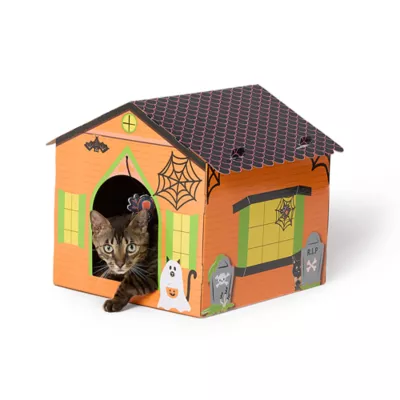 Product Thrills & Chills® Trick or Treat Hideout Scratch Haunted Hut