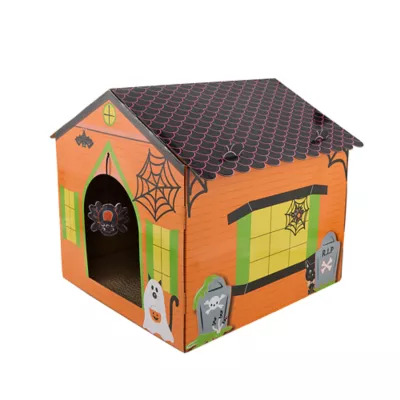 Product Thrills & Chills® Trick or Treat Hideout Scratch Haunted Hut