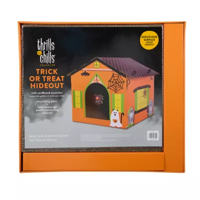 Product Thrills & Chills® Trick or Treat Hideout Scratch Haunted Hut