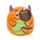 Product Thrills & Chills® Flattie Orange Monster Dog Toy with Squeaker & Crinkly Sounds