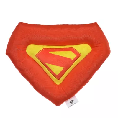 Product DC Comics Superman Plush Symbol Dog Toy 8"