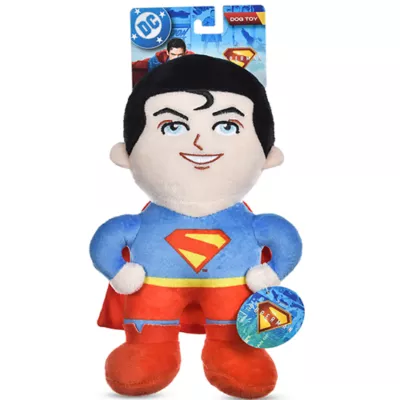 Product DC Comics Superman Plush Dog Toy 9"