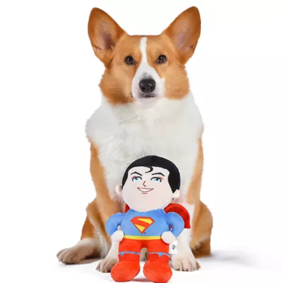 Product DC Comics Superman Plush Dog Toy 9"
