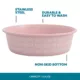 Product Full Cheeks™ Small Pet Stainless Steel Food Bowl