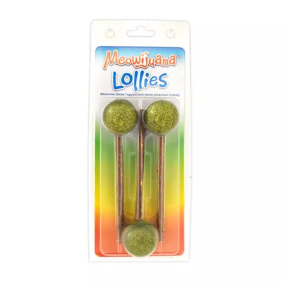 Product Meowijuana® Lollies-Silvervine Sticks with Catnip Cat Toy