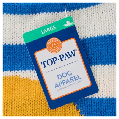 Product Top Paw® Striped Dog Sweater