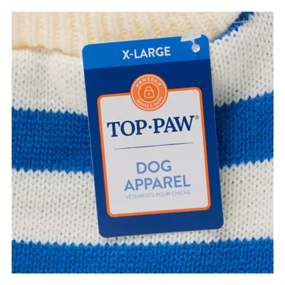 Product Top Paw® Striped Dog Sweater