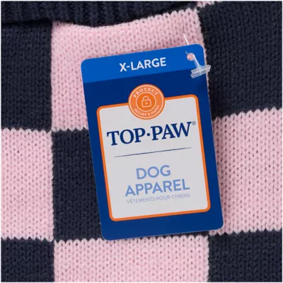 Product Top Paw® Checkered Dog Sweater