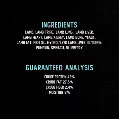 Product Only The Best Air Dried Adult Dog Food or Mixer - Lamb & Blueberry