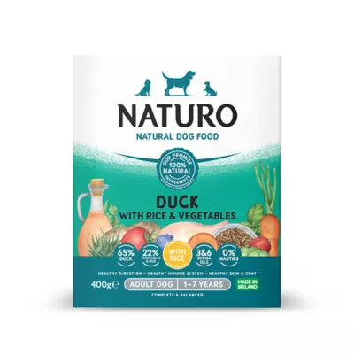 Product Naturo Adult Dog Wet Food - Duck with Rice and Vegetables