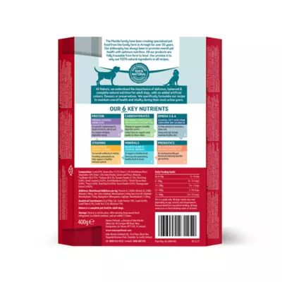 Product Naturo Adult Dog Wet Food - Lamb with Rice and Vegetables